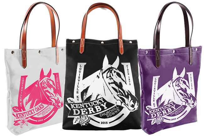 Official 141st Kentucky Oaks® Totes by Rebecca Ray Designs
