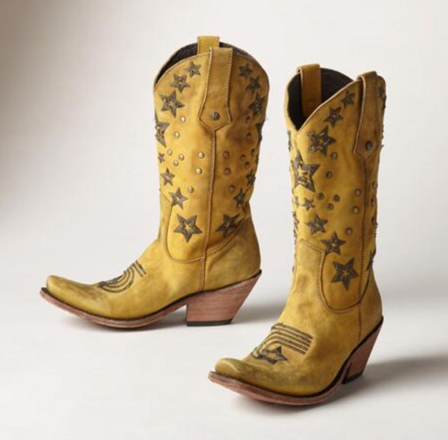 3 Pairs of Yellow Boots You Need 