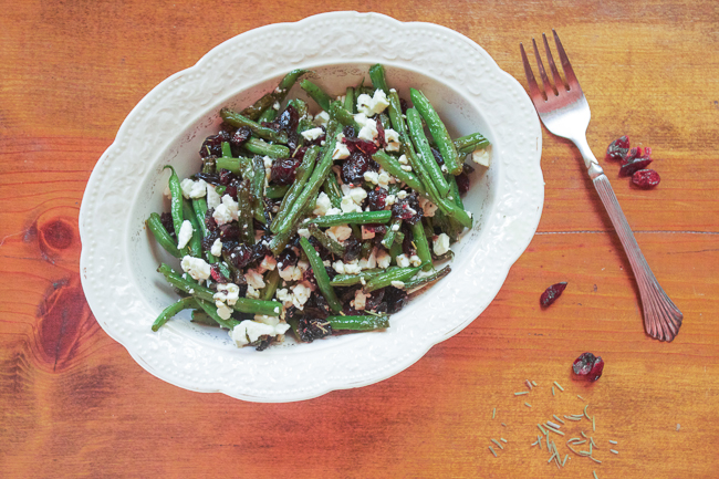 Green Beans with Feta