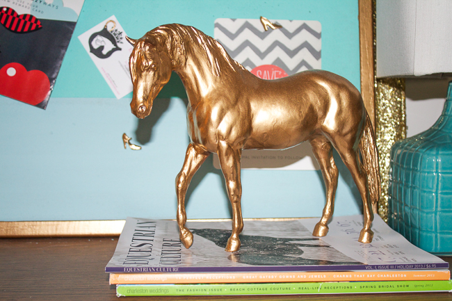 DIY-Gold-Breyer-Horse
