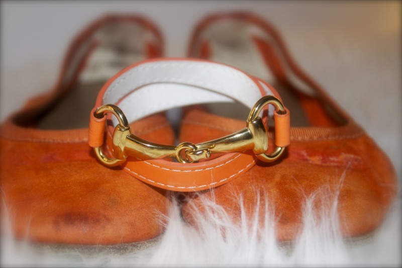 Orange Derby Bracelet 