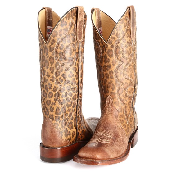 Anderson Bean Leopard Cowboy Boots