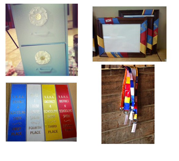 What to do with horse show ribbons