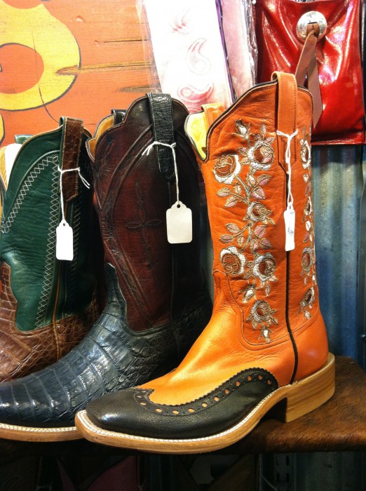 Cowboy boots at Davis Boots