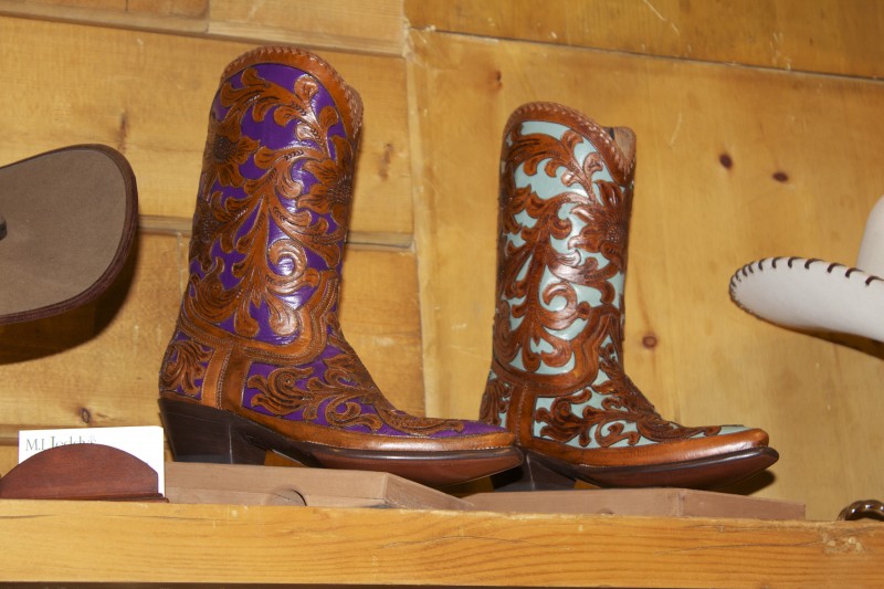 M.L. Leddy's Cowboy boots at Rodeo Houston