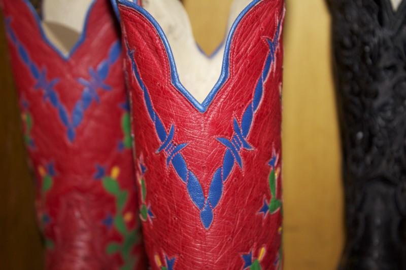 M.L. Leddy's Cowboy boots at Rodeo Houston