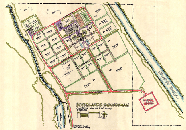 Riverlands Equestrian plans