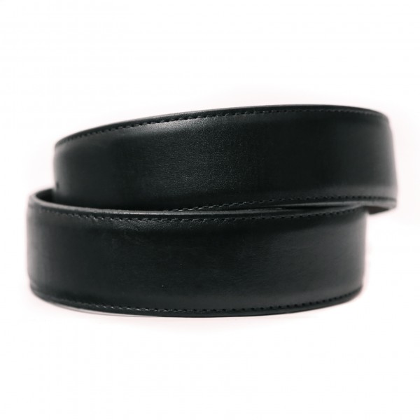 Black Calf Belt from Space Cowboy boots 