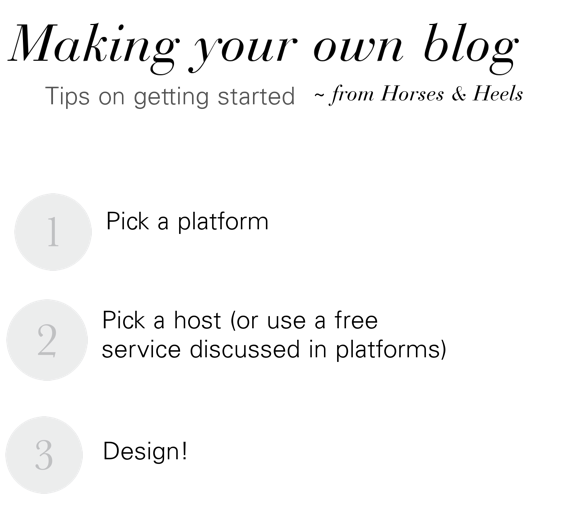 Making Your Own Blog
