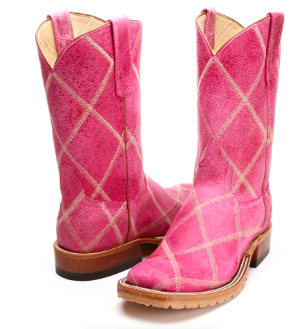 Pink Anderson Bean Cowboy Boots