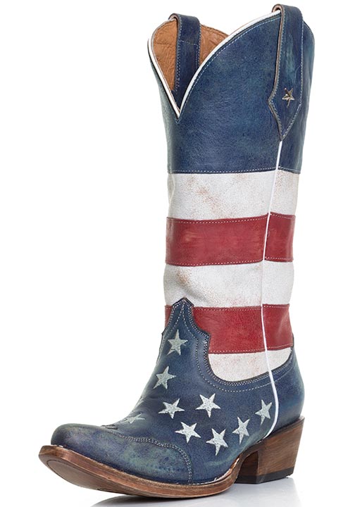 Roper American Flag Cowboy Boots