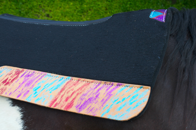 Side Glittery Best Ever Saddle Pad