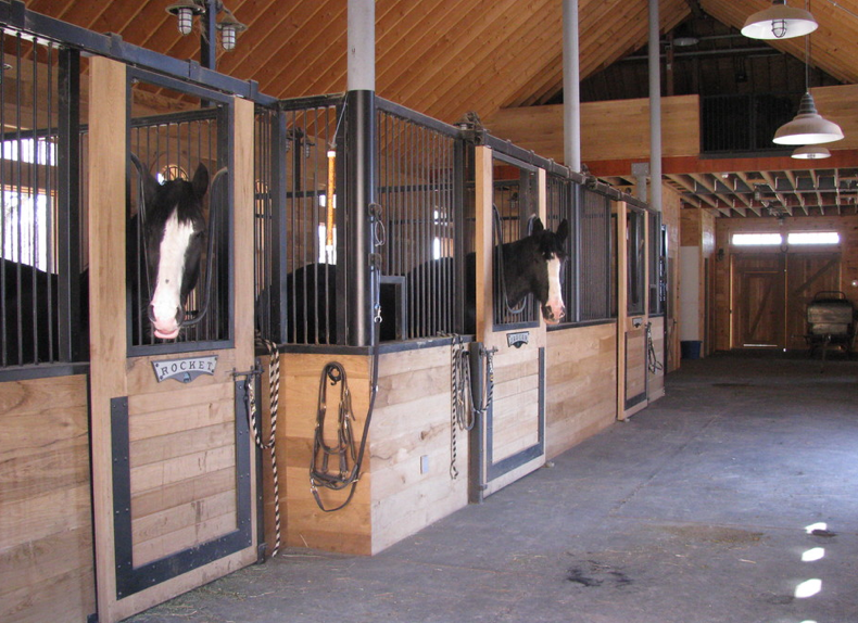 Shire Stables inside