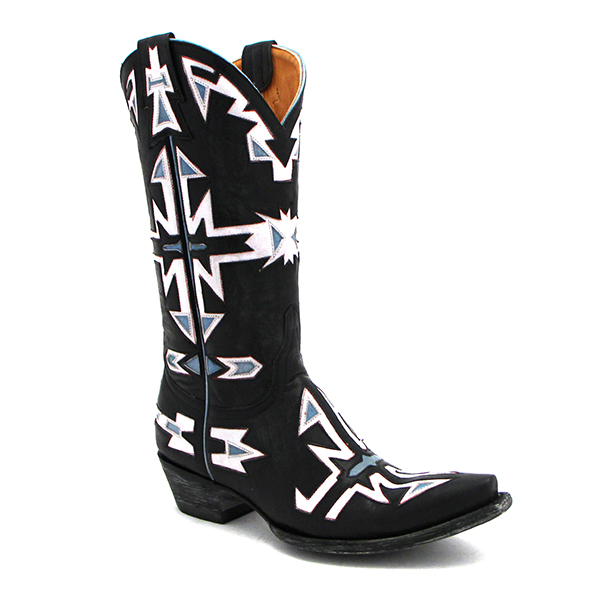 Old Gringo Navajo Cowboy Boot inlay