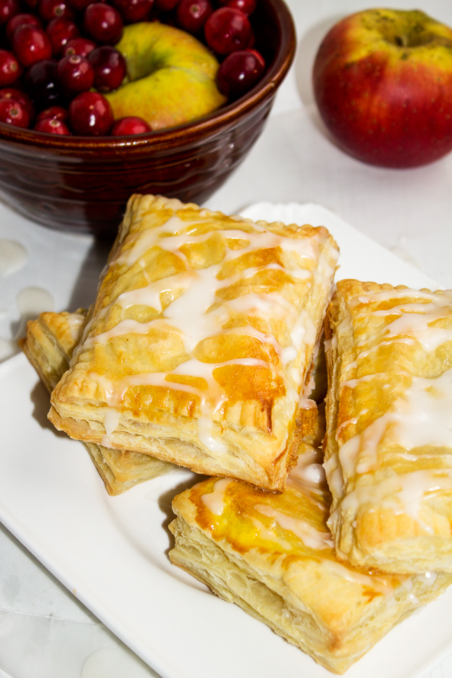 Cranberry Apple Breakfast Pastries