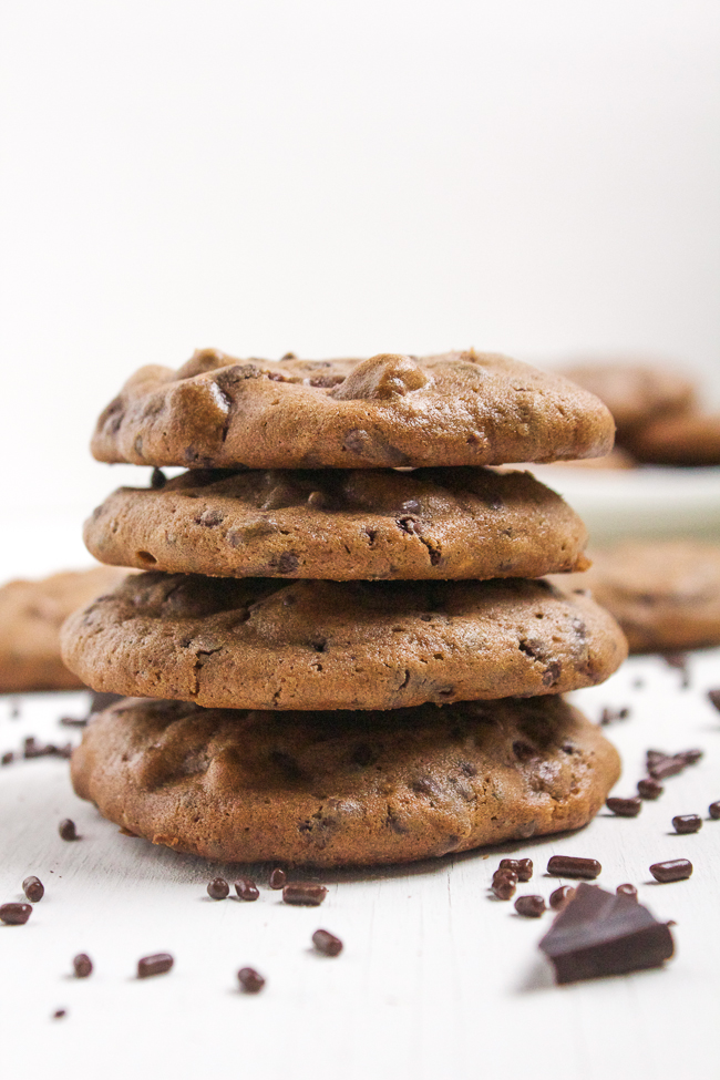 Double Chocolate Brownie Cookies Recipe