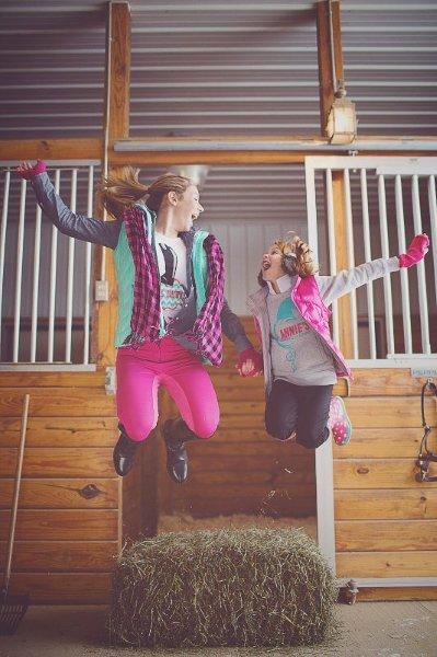 Annie's Equestrienne Apparel Jumping for Joy Shirts