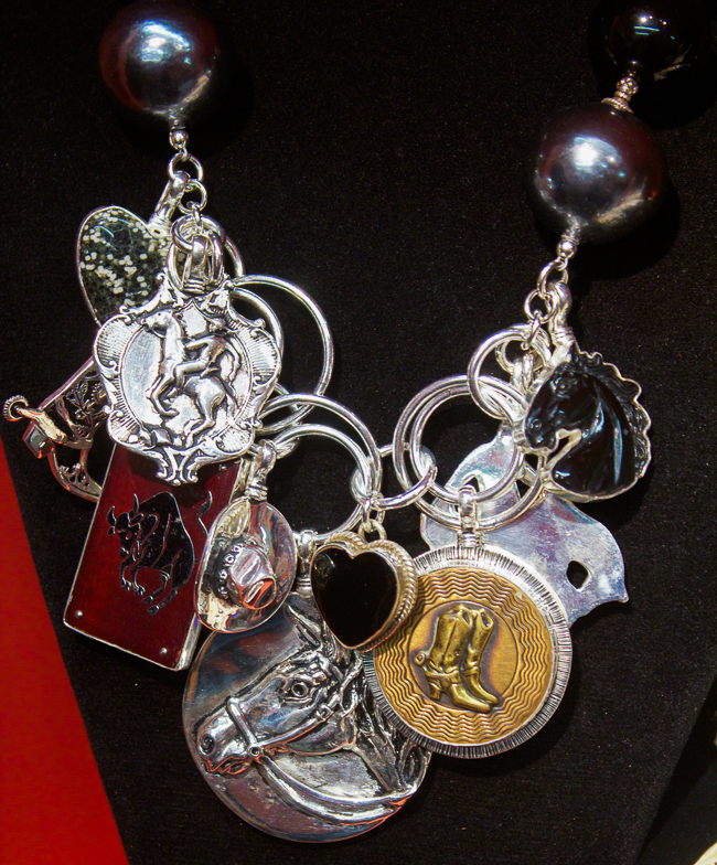 Coreen Cordova Necklace with Horse Pendants