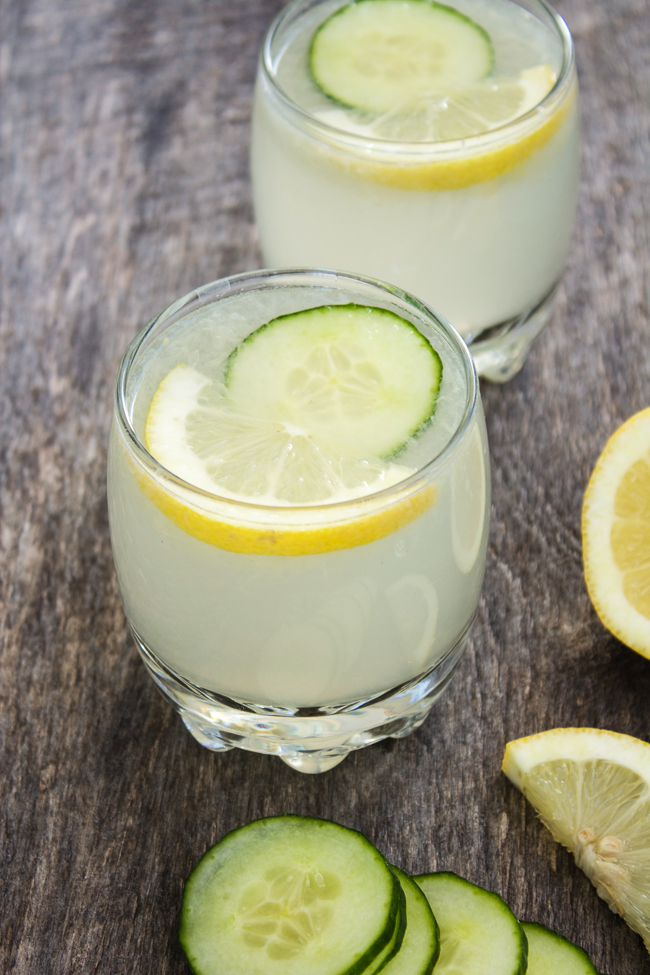Cucumber Lemonade Drinks