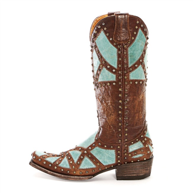 Old Gringo Brass Paola Cowgirl Boots
