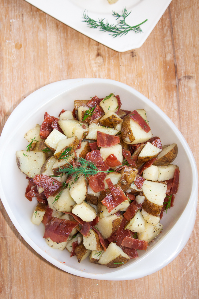 Maple Bacon Potato Salad with Dill Recipe