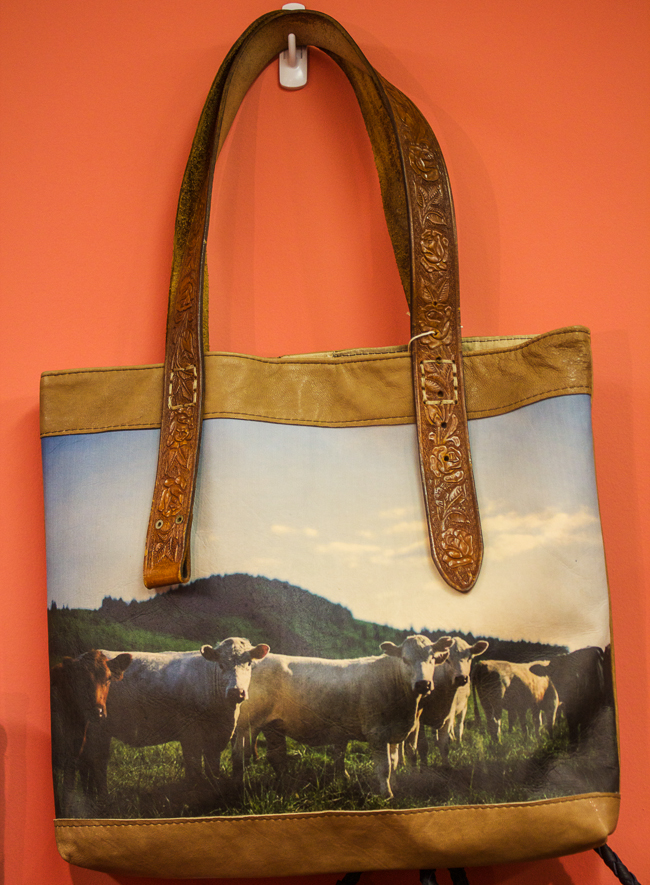 Totem Salvaged Cow Tote