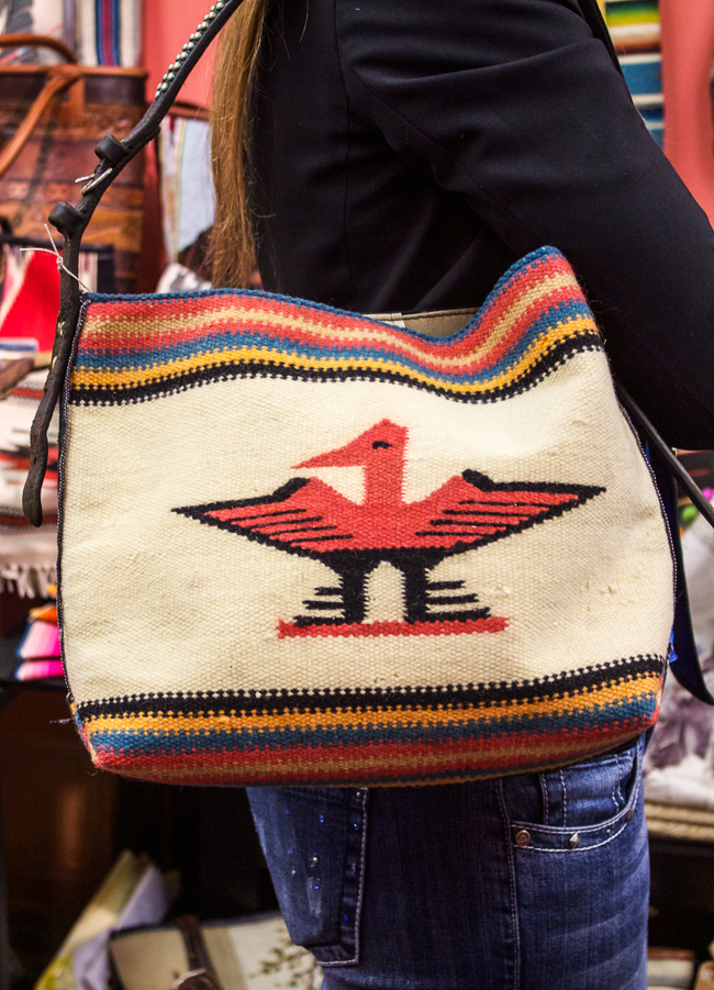 Totem Salvaged Navajo Style Bag