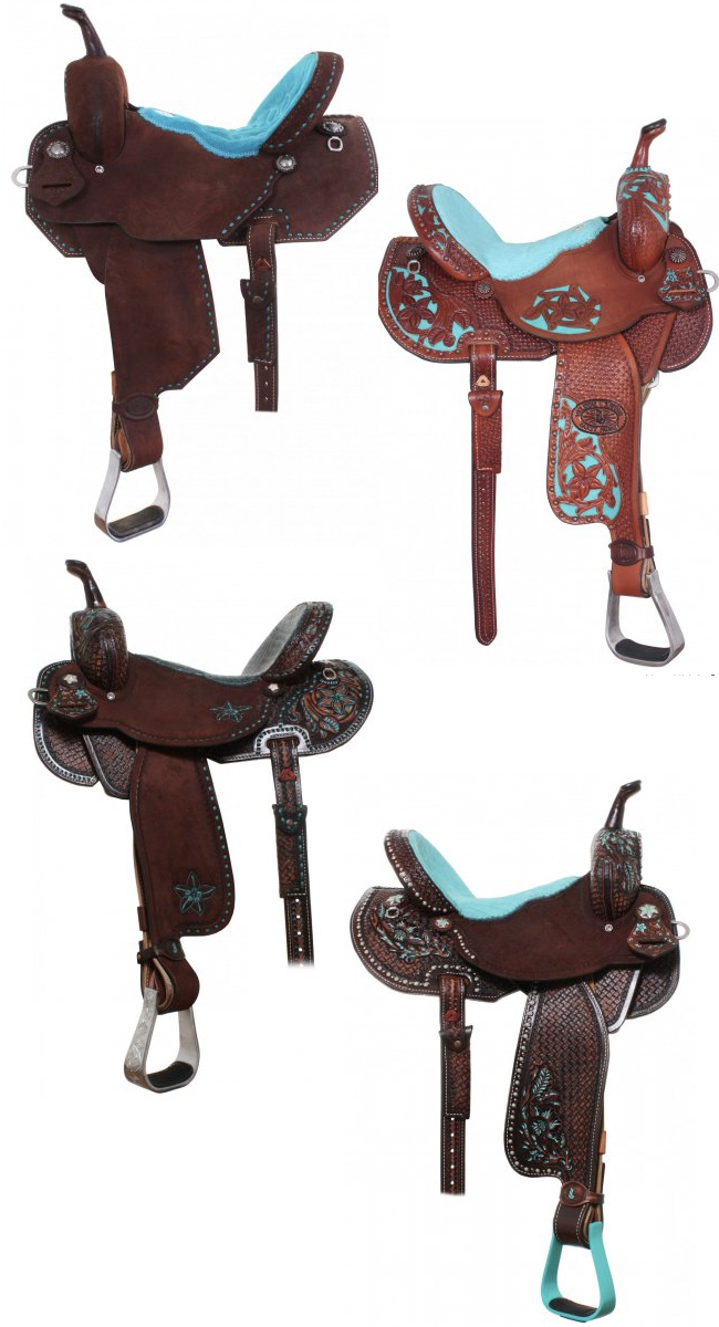 Turquoise Saddles | 10 Turquoise Saddles by Double J