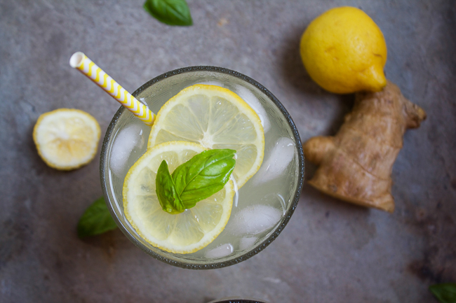 Ginger Lemonade, a traditional lemonade gets a new spin with fresh ginger root