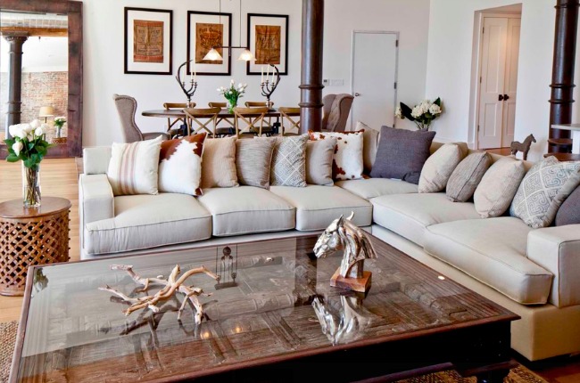 Chic Styling with Cowhide Pillows