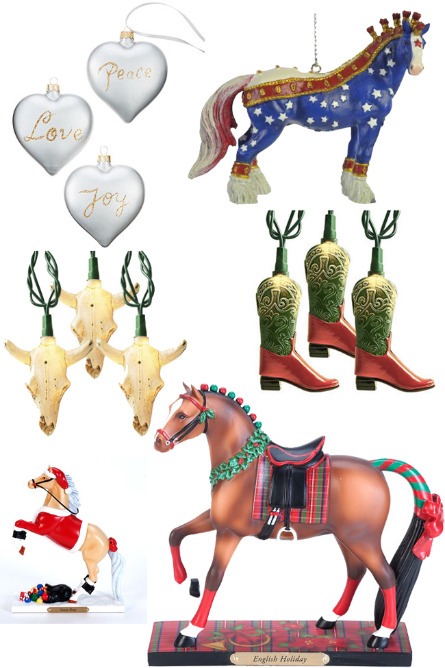Christmas Decorations for the Horse Lover | Horses & Heels