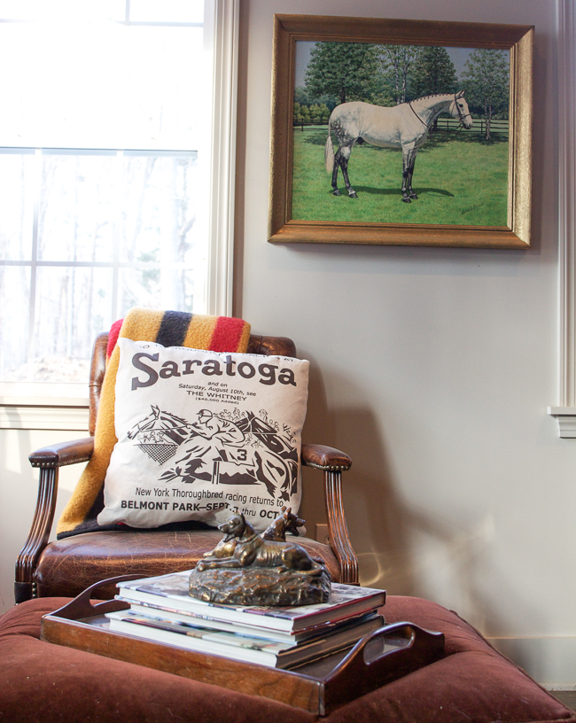 Rebecca Ray Designs Pillow and horse art