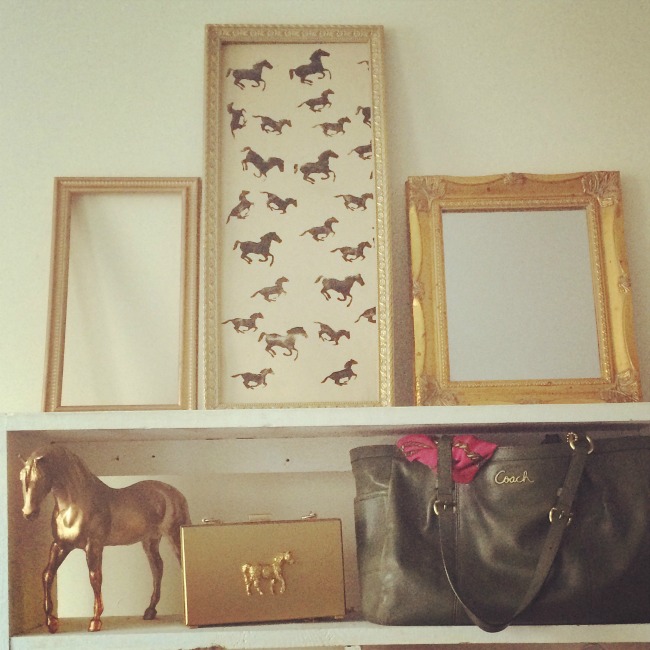 Equestrian Styled Shelf