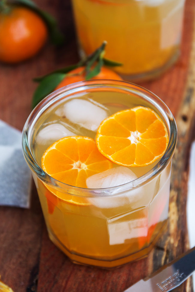 Mandarin Orange Green Tea with Honey