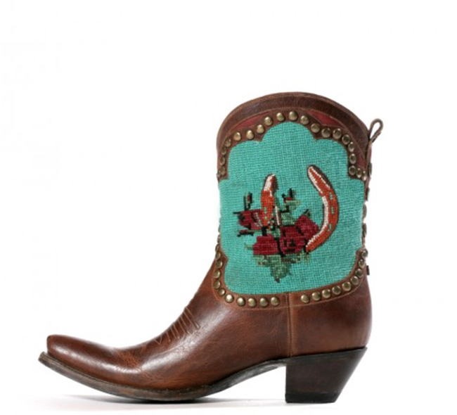 Double D Ranch Shadowflax Cowgirl Boot