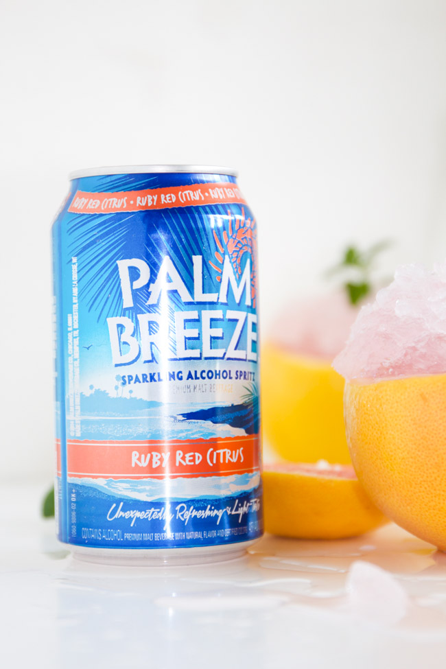 Palm Breeze Ruby Red Citrus Drink