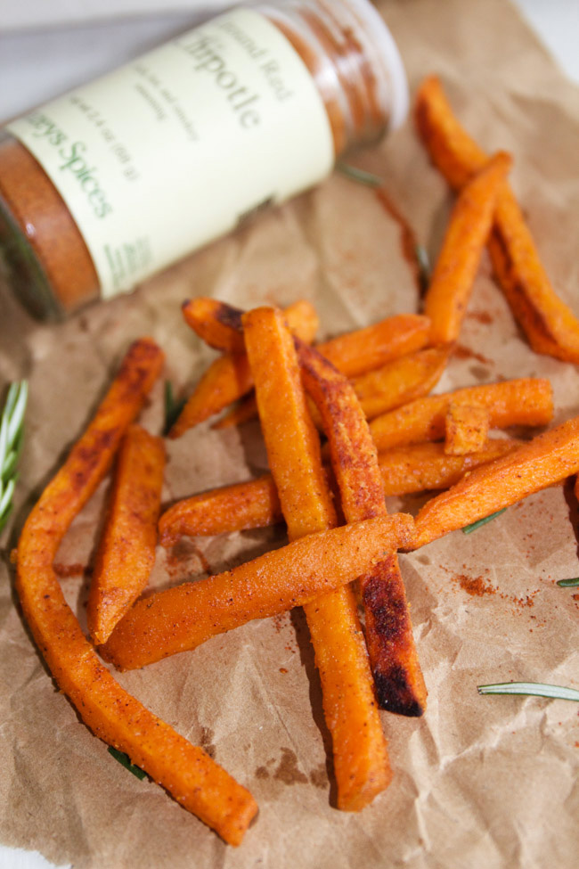 Spicy Chipotle Sweet Potato Fries