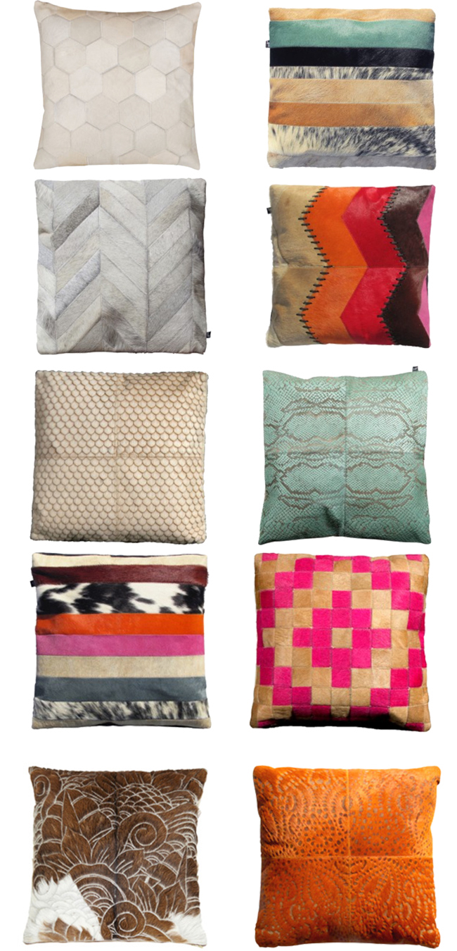10 Colorful Pillows from Art Hide