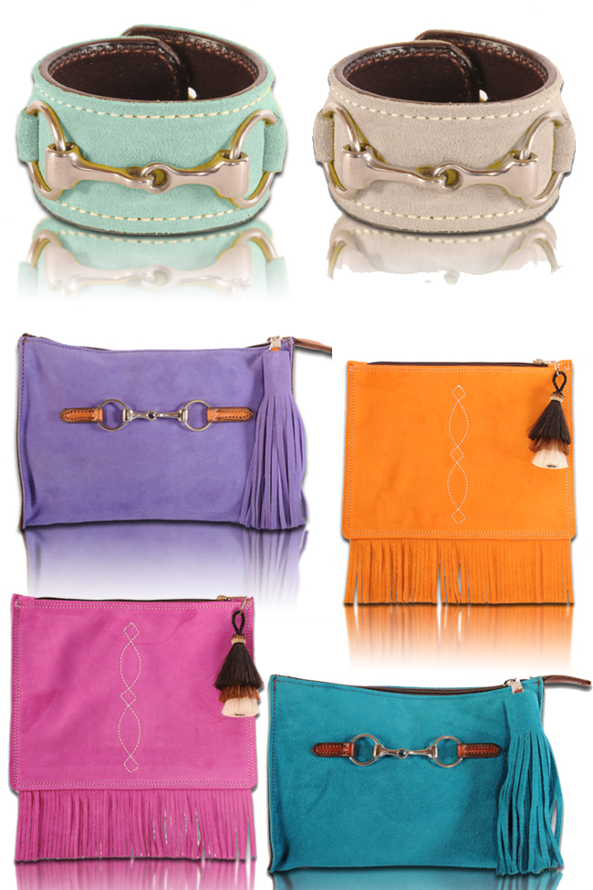 Bright Summer Suede Collection from Rebecca Ray Designs