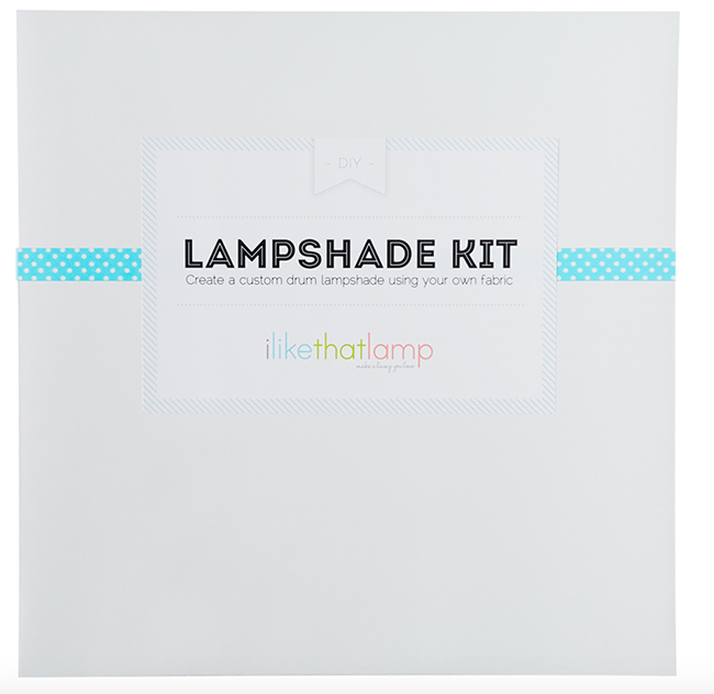 i like that lamp DIY lampshade kit