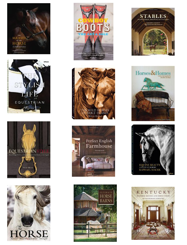 Chic equestrian coffee table books for your home