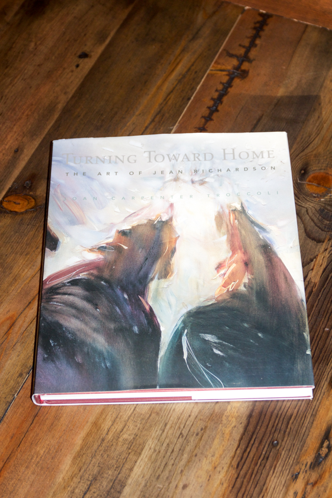 Turning Toward Home - The Art of Jean Richardson Coffee table book