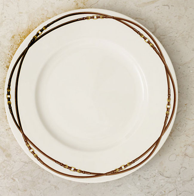 Equestrian plates, Ralph Lauren Bromley dinner plate