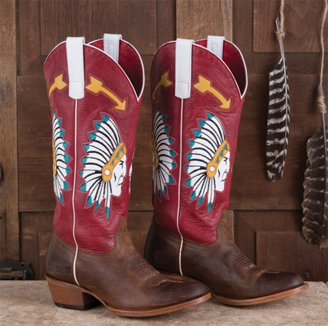 Macie Bean Indian Head cowboy boots