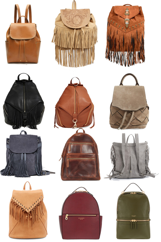 12 leather backpacks for fall