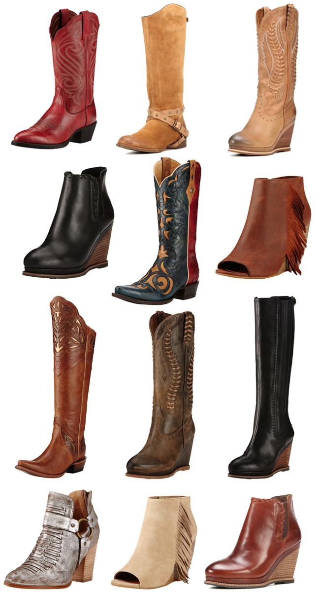 12 pairs of Ariat cowboy boots you need to have for fall