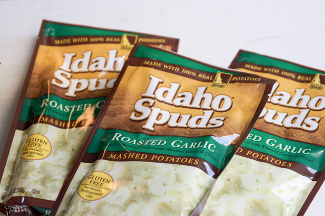 Idaho Spuds Garlic Mashed Potatoes