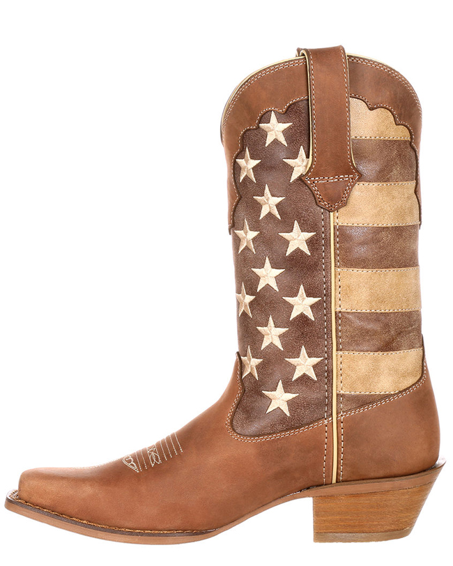 Durango distressed American flag boots