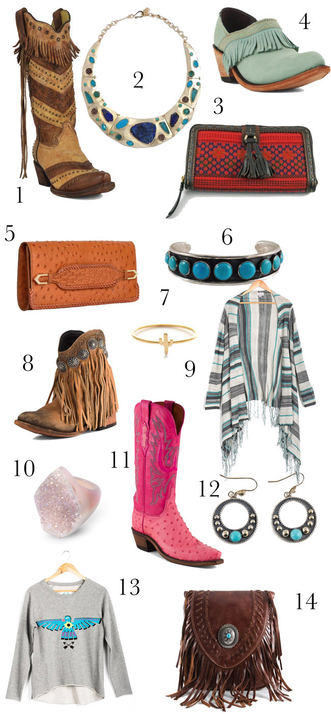 western holiday gifts for the cowgirl