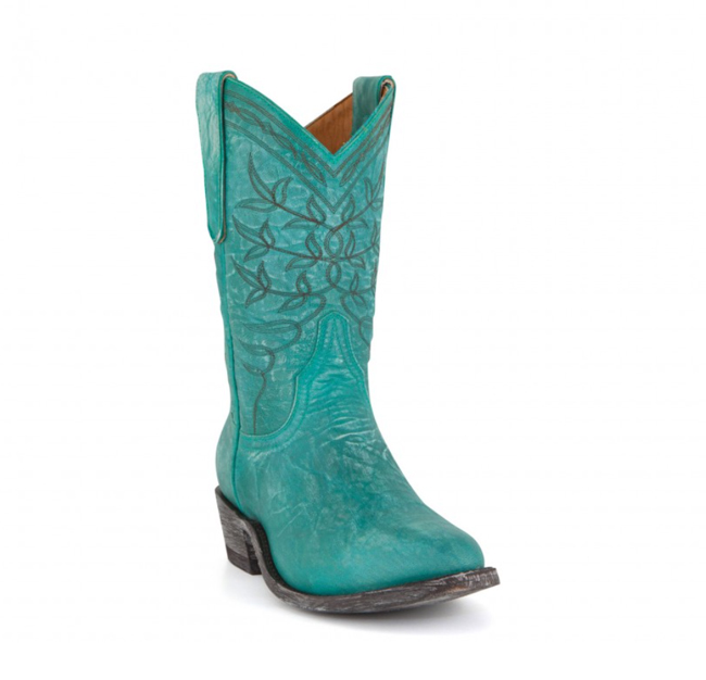 Old Gringo Polo boots in turquoise